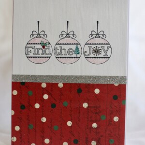 Homemade Holiday Greetings Card