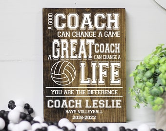 Track Coach Wood Sign, End of the Year Gift for Track and Field Coach ...