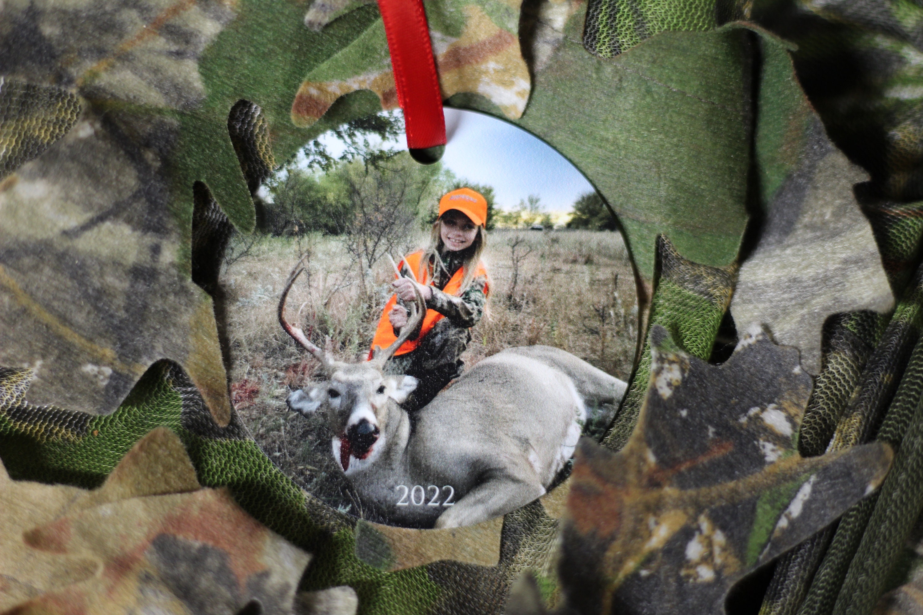 Personalized Hunting Photo Ornament Deer Hunter Sportsman Etsy