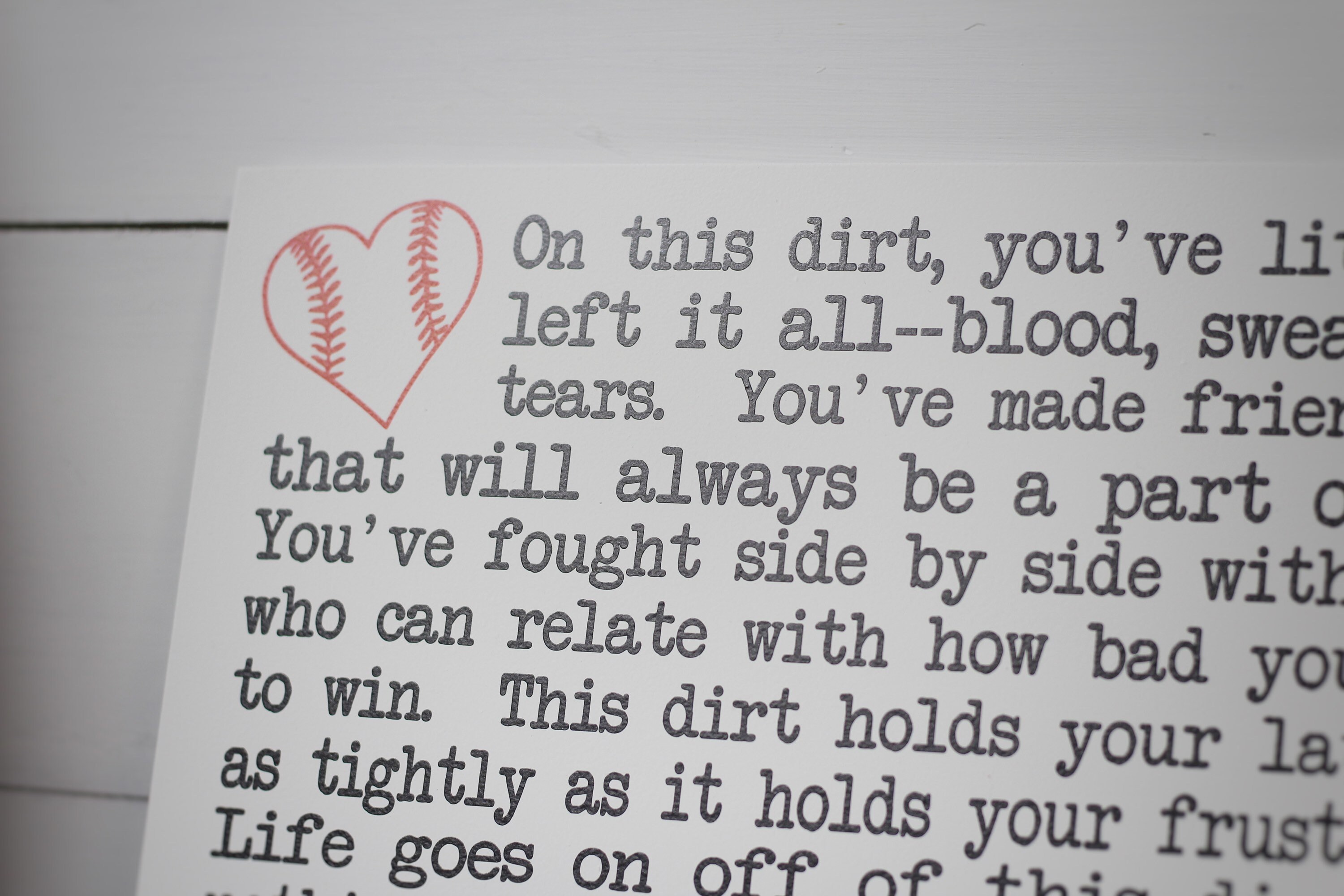 Softball Wood Sign Jar of Dirt Quote With Jar Senior Softball - Etsy