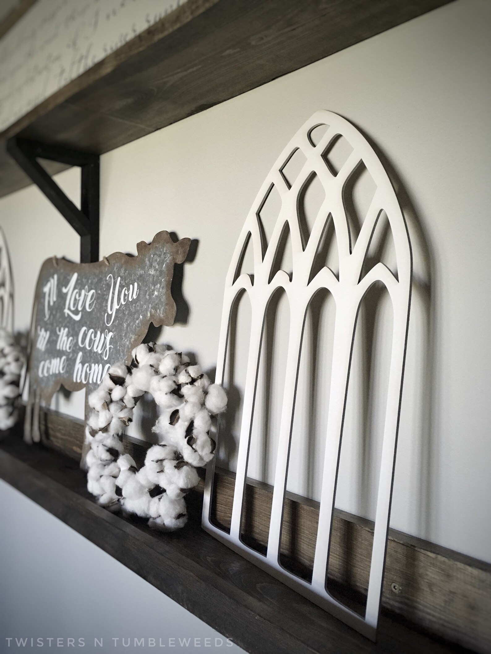 Picture of Cathedral Window Inspired Wood Cutout Wall Decor 3D Wall - Etsy
