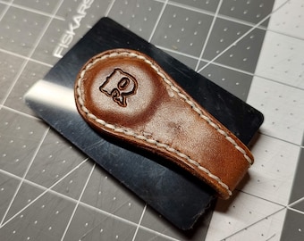 Leather Magnetic Bookmark