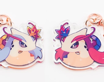 Milotic - Clear Acrylic Charm