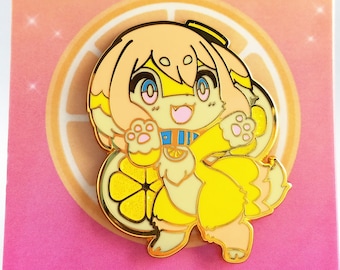 Lemon Dog! Meringue - Enamel Pin