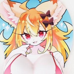 Amelie - 3D Oppai Mouse Pad