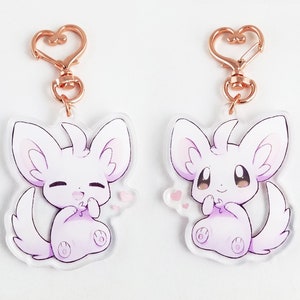 Minccino - Clear Acrylic Charm