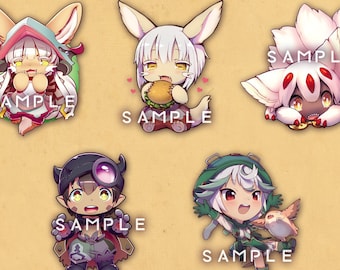 Made in Abyss - Clear Acrylic Charms