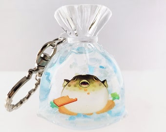 Fugu - Liquid Fish Bag Charm