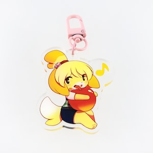 Isabelle - Clear Acrylic Charm