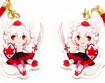 Momiji - Clear Acrylic Charm