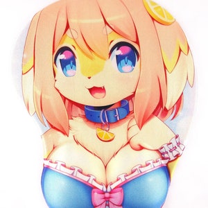 Meringa - Tappetino per mouse 3D Oppai