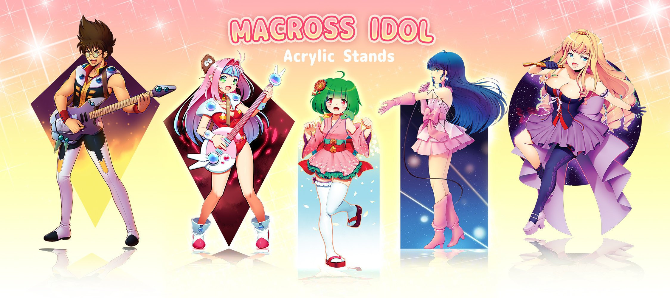Macross - Acrylic Stands - Etsy