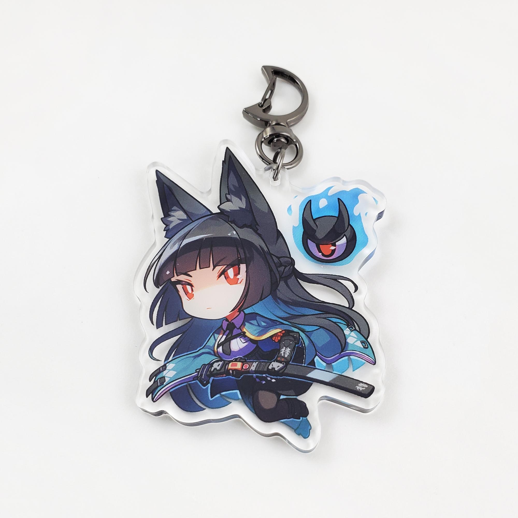 Miyabi (ZZZ) - Clear Acrylic Charm - Etsy