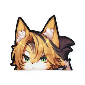 Pulchra (ZZZ) - Vinyl Peeker-sticker