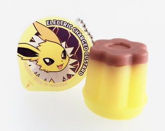 Jolteon - Squishy Scented Pudding Cup Charm (TPR)