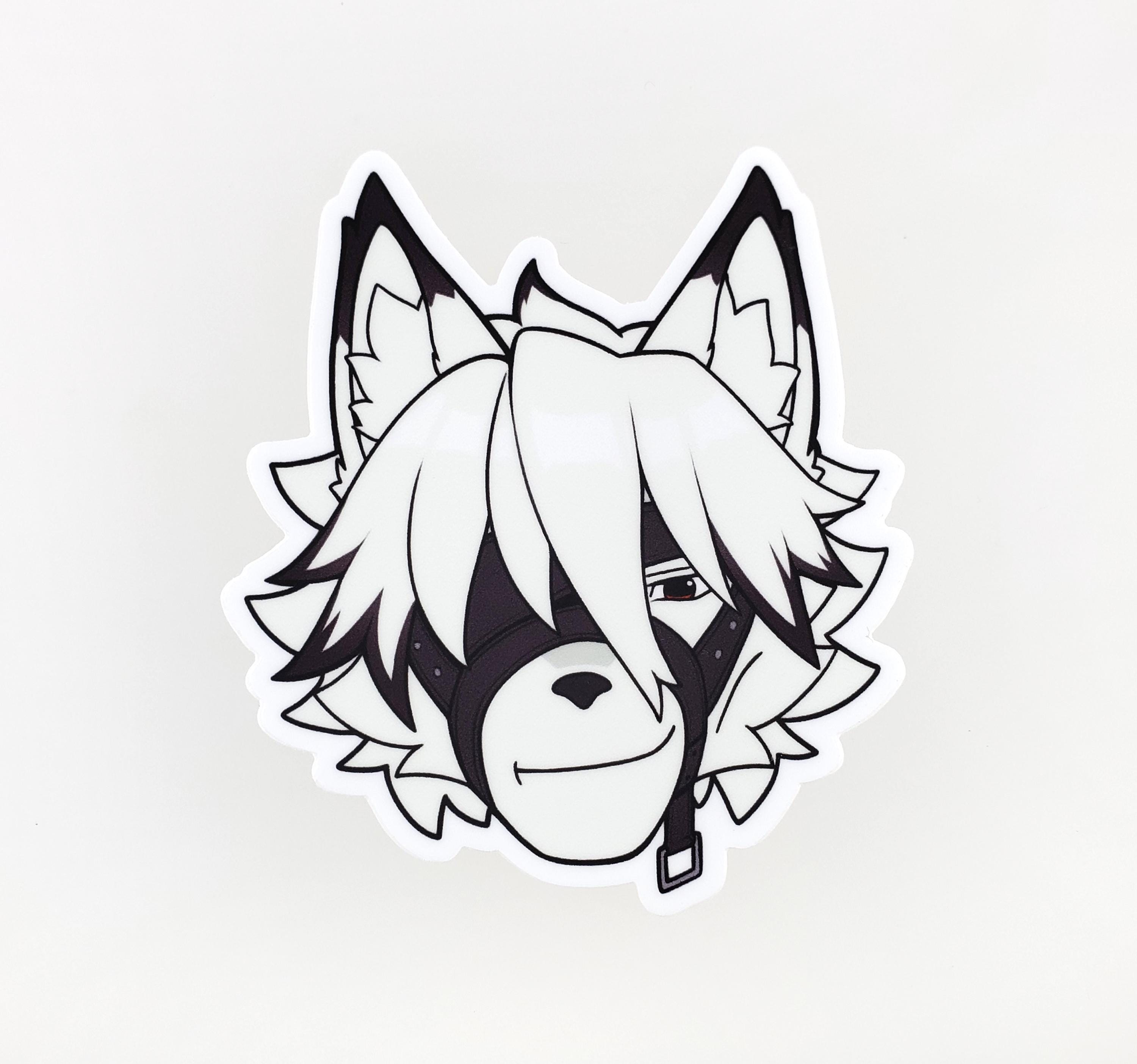 りかおん Lycaon sticker - Etsy 日本