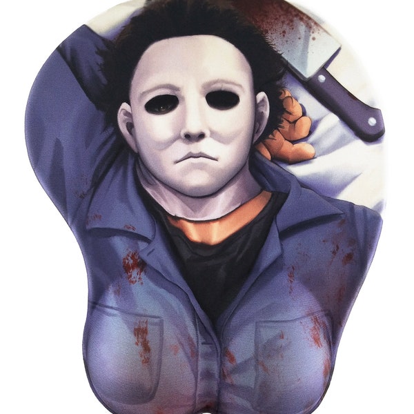 Michael Myers - 3D Oppai Mouse Pad