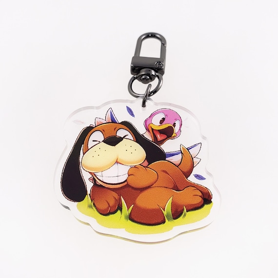 Duck Hunt Clear Acrylic Charm