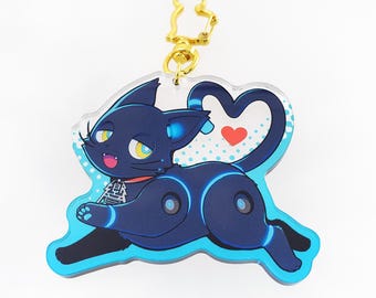 808 - Clear Acrylic Charm