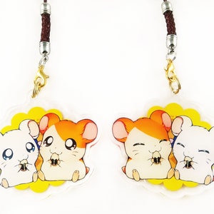 Hamtaro Clear Acrylic Charms image 2