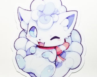 Alolan Vulpix-vinylsticker