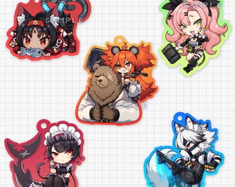 Zenless Zone Zero - Clear Acrylic Charms