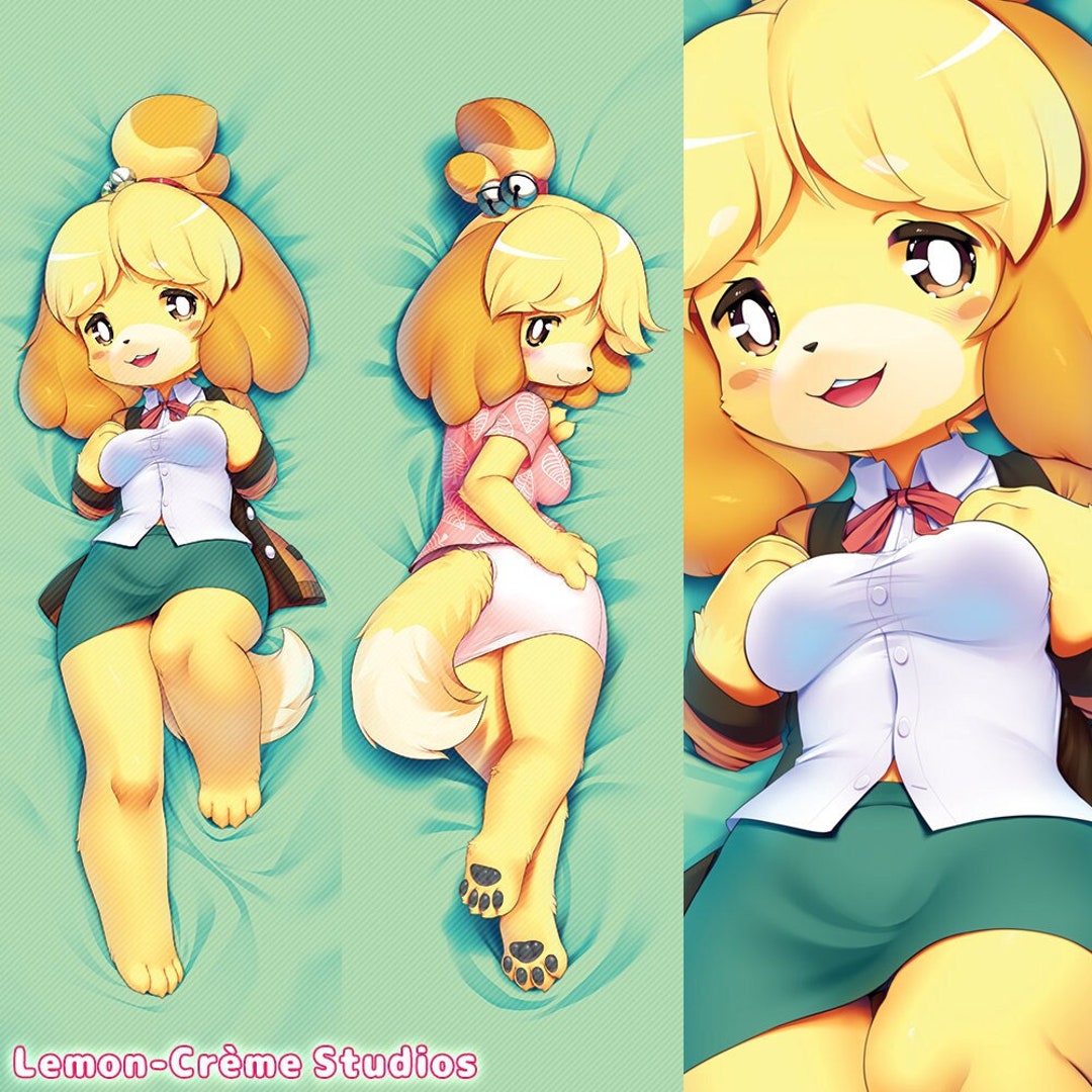 Isabelle animal crossing body pillow cheap