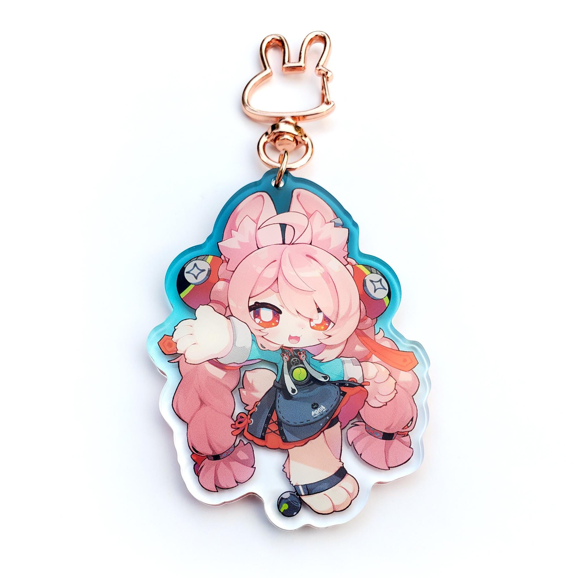 Zhao (ZZZ) - Clear Acrylic Charm - Etsy 日本