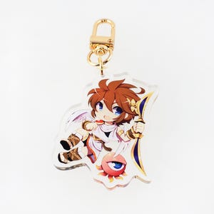 Pit / Dark Pit - Clear Acrylic Charm