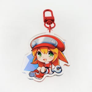 Roll Caskett - Clear Acrylic Charm
