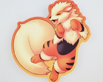 Arcanine - Naklejka winylowa