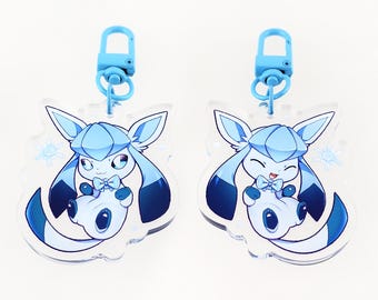 イーブイ進化形 - クリアアクリルチャーム - Etsy 日本