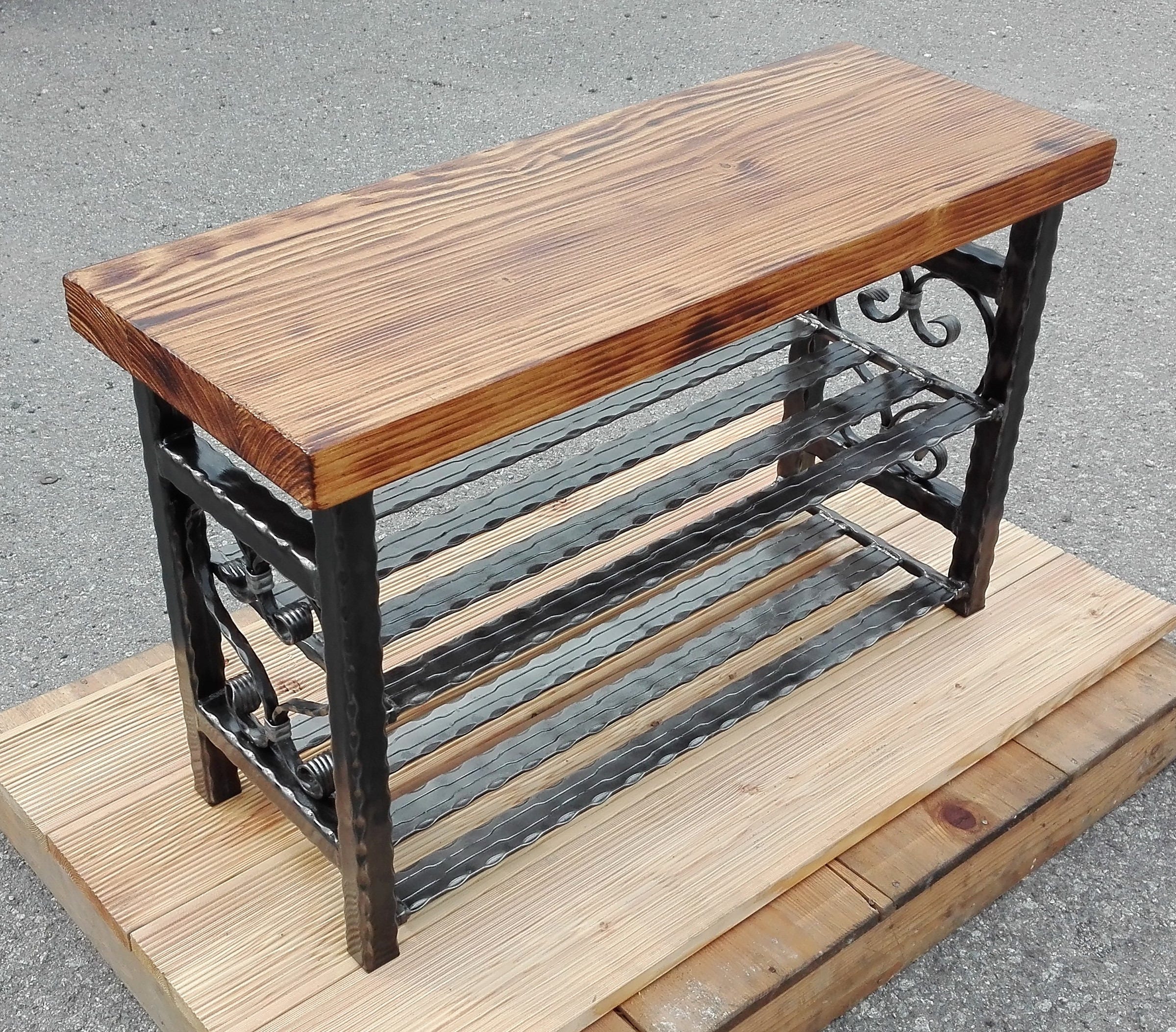 Hallway Set Shoe Bench Coat Rack Hooks Shelf Hanger Storage Etsy UK