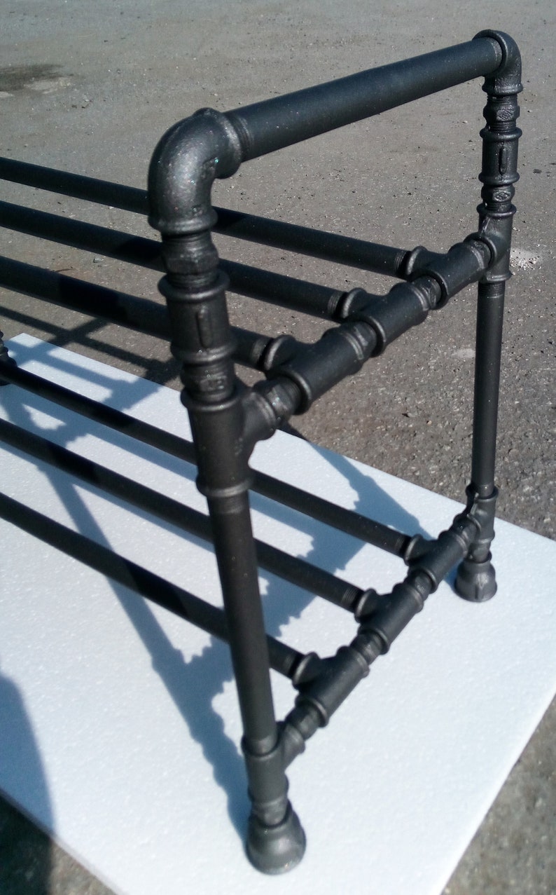 Industrial Shoe Rack Pipe Plumbing Shelf Shoe Storage Shoe Etsy