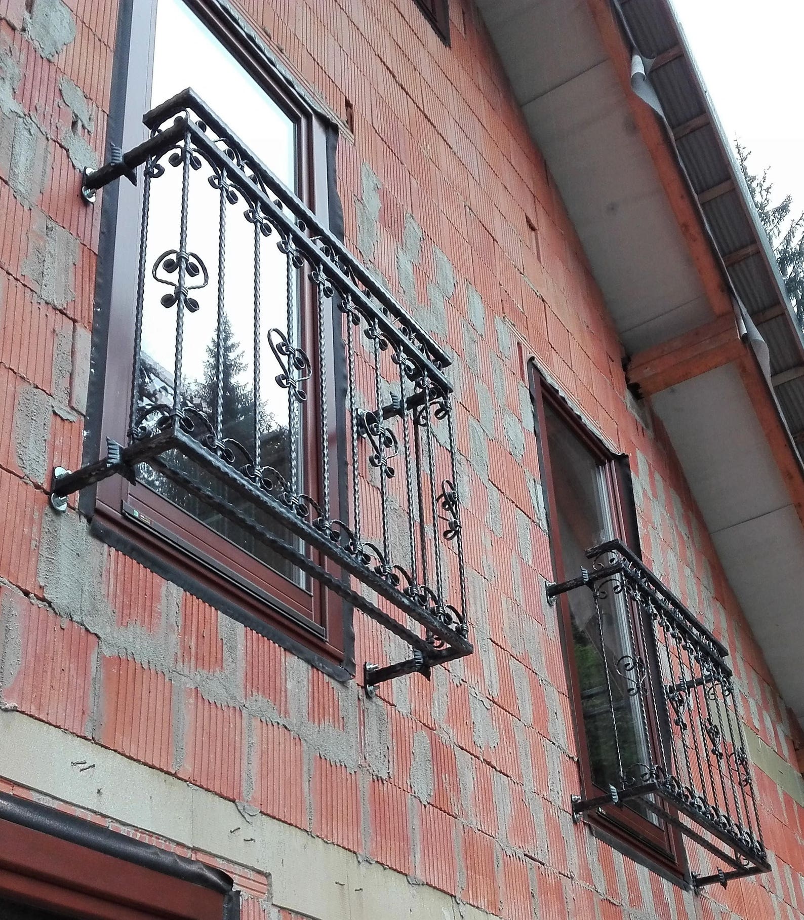 Vintage Wrought Iron French Balcony Railing Unit Balustrades | Etsy