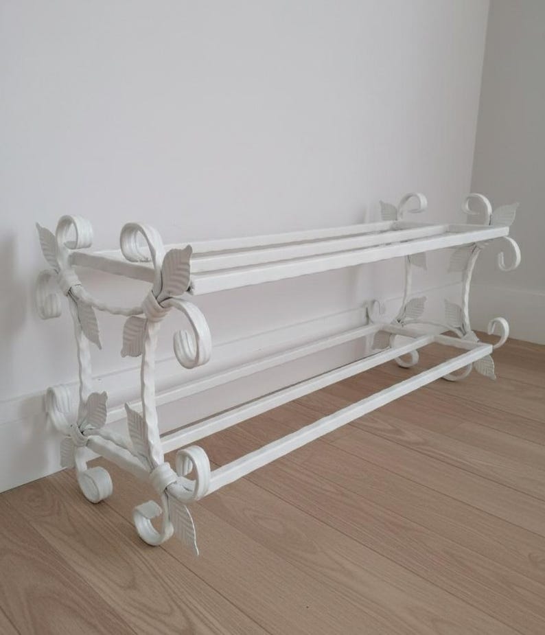 Vintage Steel Shoe Rack Shoe Storage Shoe Stand Shoe Holder Shoe ...