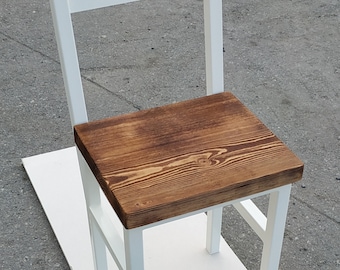 Industrial Chair Modern Farmhouse Chair Seat Home Furniture Dining Room Solid Metal Chair Kitchen