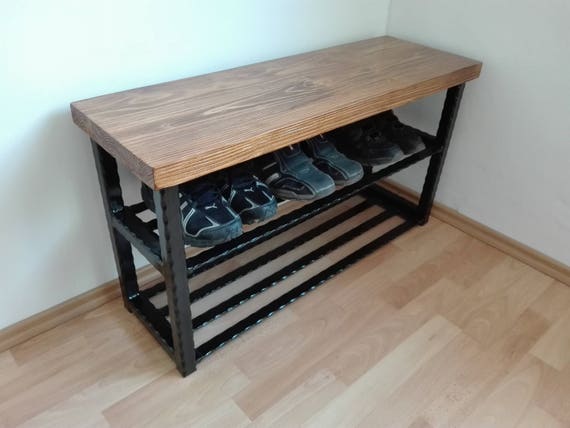 Shoe Bench Handmade Shoe Rack Shoe Stand Shoe Organiser Shoe