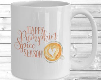 Pumpkin Spice Season ~ Pumpkin Mug ~ Fall Mug For Mom ~ Gift For Pumpkin Spice Lover - Pumpkin Spice Coffee Mug ~ Pumpkin Spice Gift