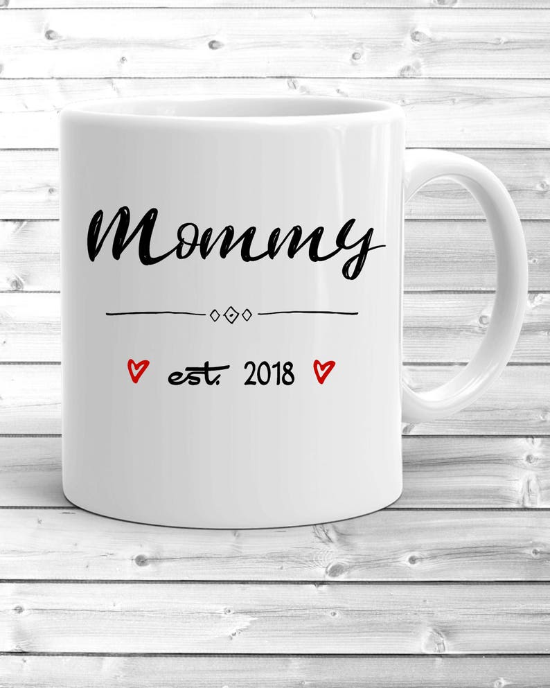 New Parents Mugs Parents to Be Mugs Pregnancy Reveal Gift for New Mom