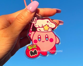 Poyo keychain | Japanese anime keychain | Gamer keychain | Cute acrylic keychain