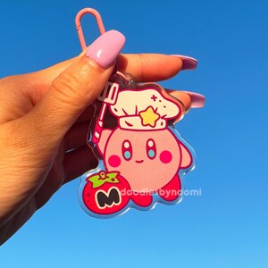 Poyo keychain | Japanese anime keychain | Gamer keychain | Cute acrylic keychain