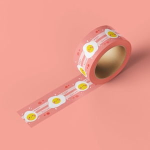Egg washi tape | Bacon washi tape | Cute washi tape | Washi tape