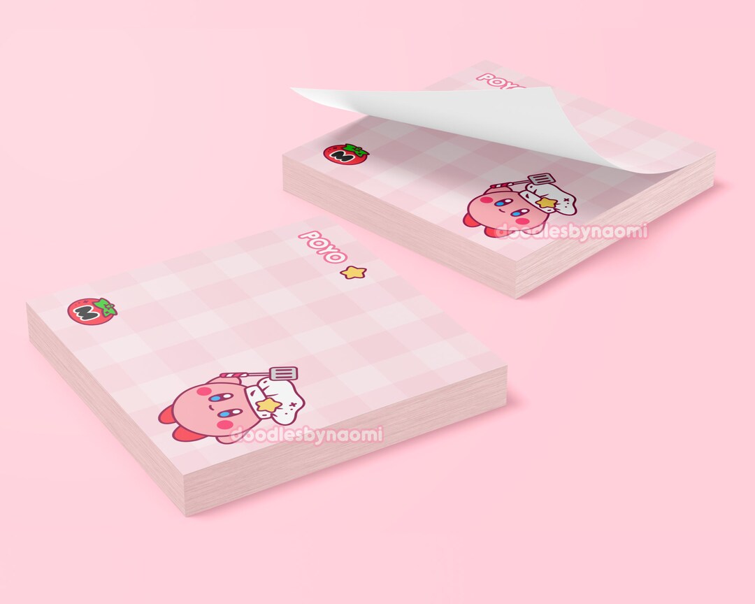 Poyo Sticky Notes Japanese Anime Sticky Notes Cute Memo Etsy