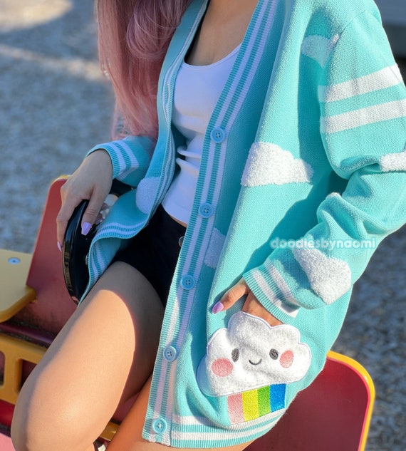 Sweater Weather Cardigans Cute Cardigan Kawaii Apparel - Etsy