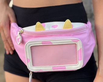 Strawberry Cow Ita Fanny Pack | Cow Bag | Ita Bag