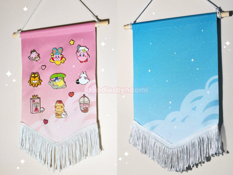 Enamel pin banner Pin display banner Display banner image 1