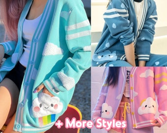 Sweater weather cardigans | Cloud cardigan | Cute cardigan | Kawaii apparel (Please read description)