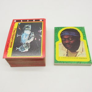 1979 ALIENS Topps COMPLETE SET van 84 kaarten + 22 stickers - niet-sportkaart -
