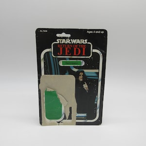 1984 The Emperor Cardback 77  - Star Wars  (Kenner) Vintage Action Figure Reseal
